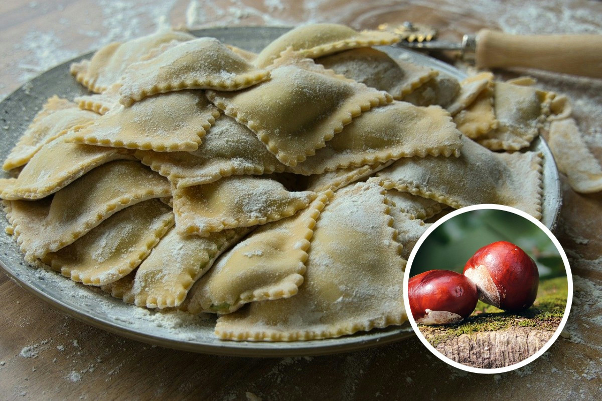 Ravioli di castagne e ricotta: il primo autunnale che avvolge la tavola tra profumi e gusto